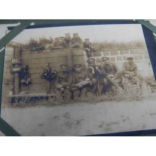 398 - WWI German Feldpost 1914/15 Containing Military Photographs.