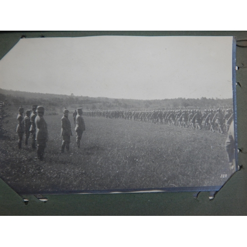 398 - WWI German Feldpost 1914/15 Containing Military Photographs.