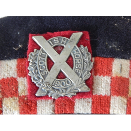 970 - WWI Scottish Horse Regiment Glengarry Cap.