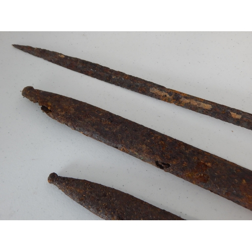 974 - WWI Weapon Relics dug up on a French Battlefield.