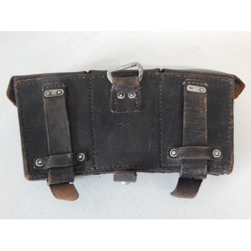 982 - WWII German Ammunition Pouches Dated 1939