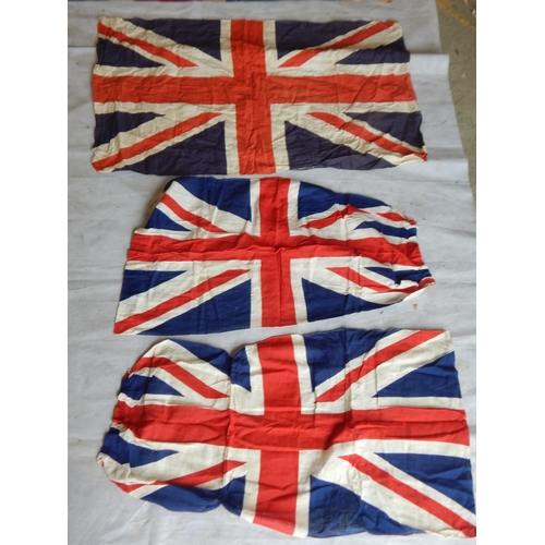 991 - A Quantity of British Union Jack Flags & Naval Ensign Flag