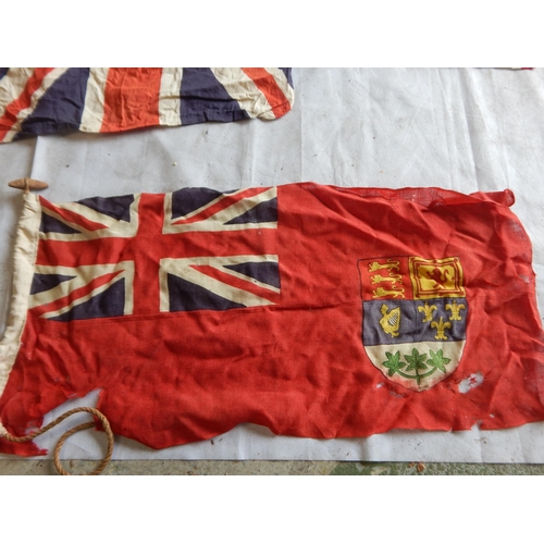 991 - A Quantity of British Union Jack Flags & Naval Ensign Flag