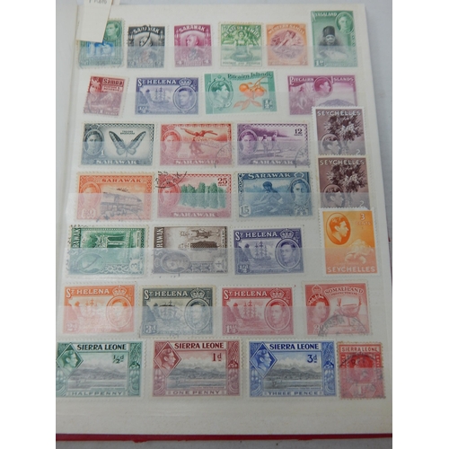 88 - A Stock Book Crammed with QV & Later Commonwealth Stamps together with an Album of QV & Later India ... 