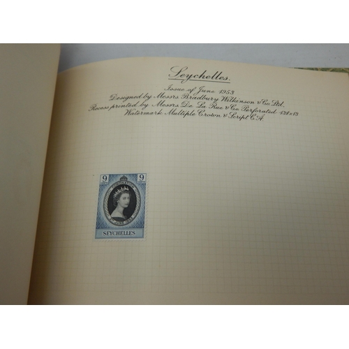 88 - A Stock Book Crammed with QV & Later Commonwealth Stamps together with an Album of QV & Later India ... 