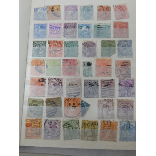 88 - A Stock Book Crammed with QV & Later Commonwealth Stamps together with an Album of QV & Later India ... 