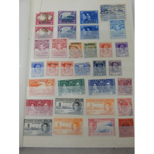 88 - A Stock Book Crammed with QV & Later Commonwealth Stamps together with an Album of QV & Later India ... 