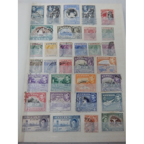 88 - A Stock Book Crammed with QV & Later Commonwealth Stamps together with an Album of QV & Later India ... 