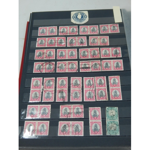 89 - A Stock Book Containing A Huge Quantity of South Africa Stamps. Huge Catalogue Value. Sorting will r... 