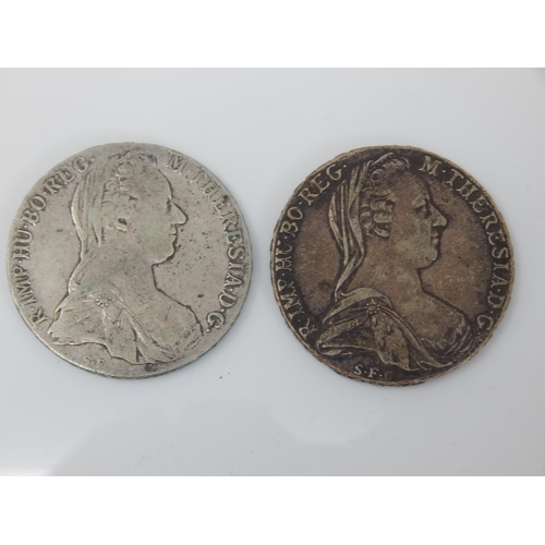 86 - 1780 Silver Maria Theresia Thalers (2)