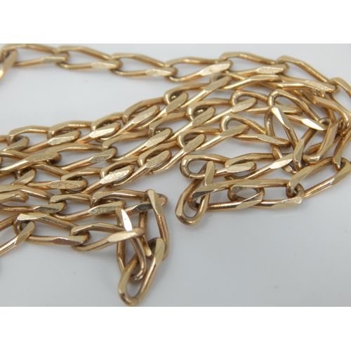 198 - 9ct Gold Chain: Length 44cm: Weight 9.84g