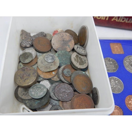 73 - A Large Quantity of Coinage Including some Silver. Sorting will reward