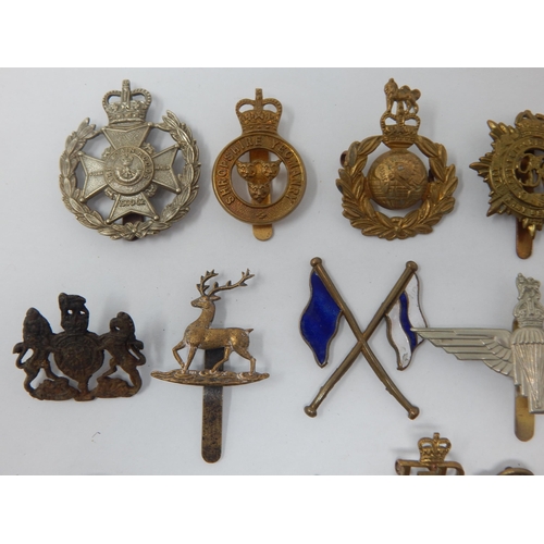 514 - Military Cap Badges Including Canadian Airforce, Paras, Artillery etc