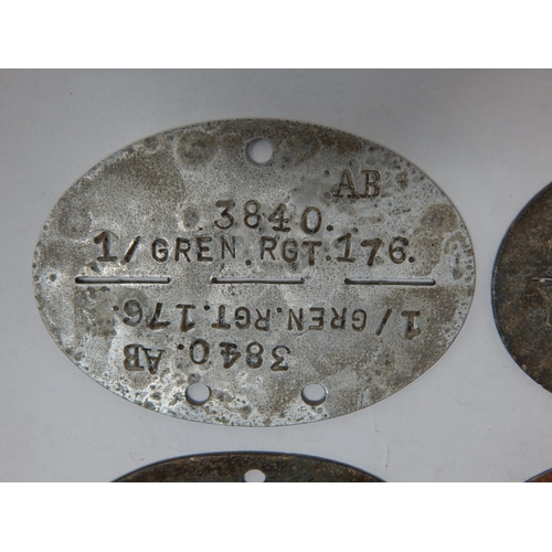 571 - WWII German Erkennungsmarke (Identification Tag): this was the standard-issue German military identi... 