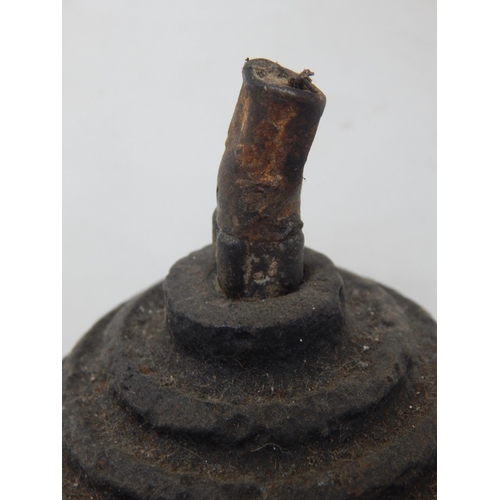 589 - WWI German 1915 Kugel Grenade with Fuse