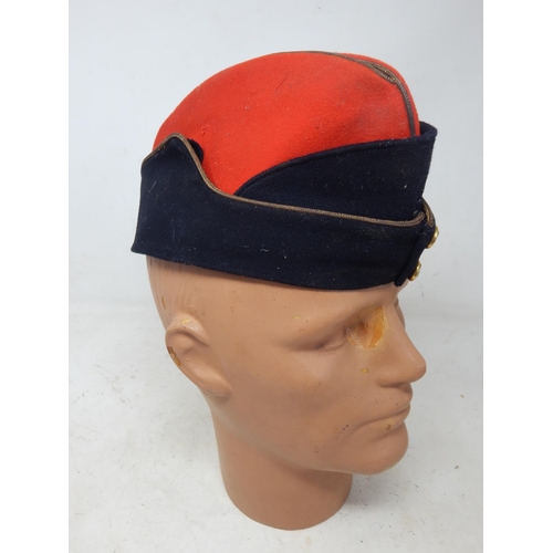 594 - WWI Royal Artillery Officers Side Cap. Please Note: Customers must satisfy themselves prior to biddi... 