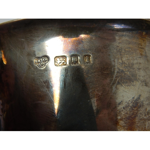 147 - Silver Twin Handled Bowl Hallmarked London 1934 by Goldsmiths & Silversmiths Ltd: Weight 158g