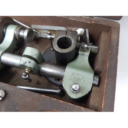 293 - The Pultra 10 Jewellers Lathe with Accessories in Fitted Wooden Case