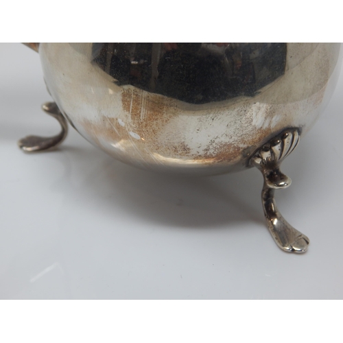 149C - Late Victorian Silver Hot Water Pot Hallmarked Chester 1901 by William Bruford & Son: Gross weight 2... 