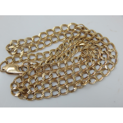 61 - 9ct Gold Neck Chain: Length 46cm: Weight 8.83g