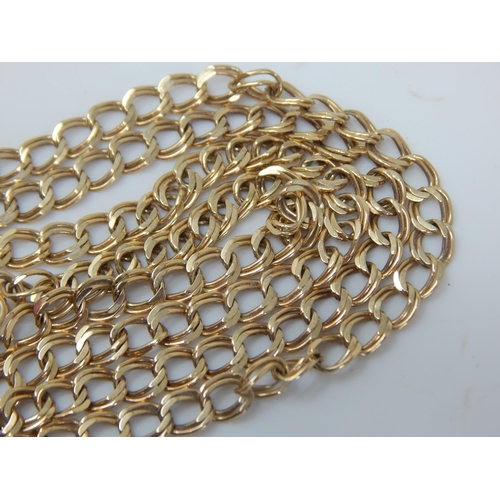 61 - 9ct Gold Neck Chain: Length 46cm: Weight 8.83g