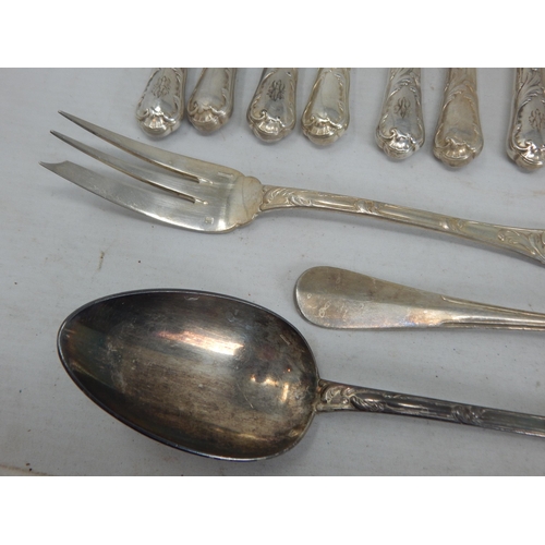 149L - A Quantity of Christofle Flatware together with a small white metal dish