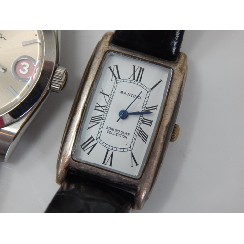 15 - Ladies Silver Wristwatch Hallmarked Sheffield 2000 together with Ladies Paul Smith & Rotary Wristwat... 