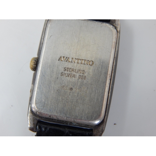 15 - Ladies Silver Wristwatch Hallmarked Sheffield 2000 together with Ladies Paul Smith & Rotary Wristwat... 