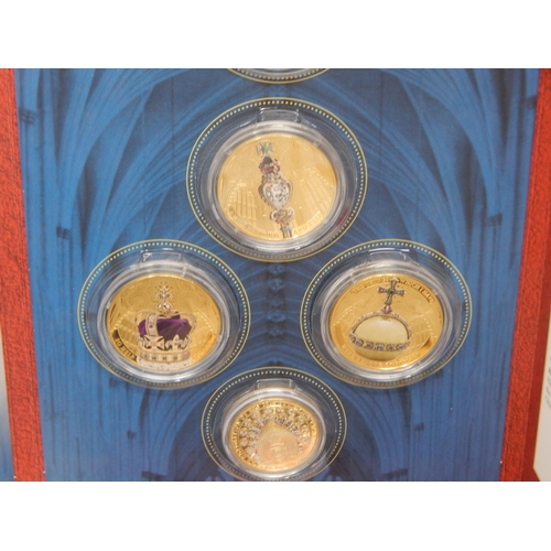 96A - A Quantity of Brilliant Uncirculated Year Sets together with a Collection of Commemorative Crowns & ... 