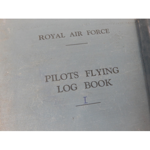 407 - Royal Air Force Pilots Flying Log Books of Captain J. M. Payne (3)