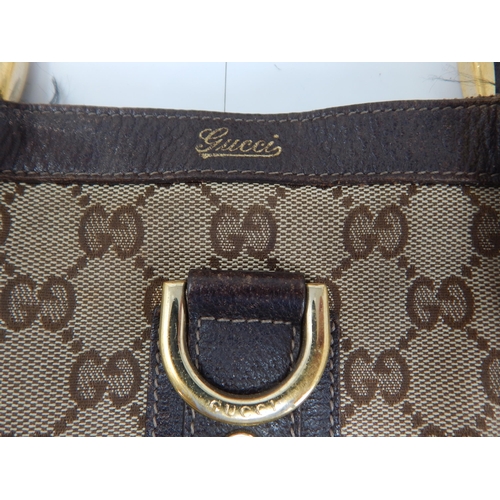 415 - Ladies Bags: Vintage PRADA in good condition, GUCCI in worn condition & CHLOE tan bag in good condit... 