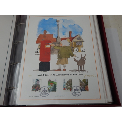 12 - A superb collection of First Day limited edition lithographs all signed by the original artists and ... 