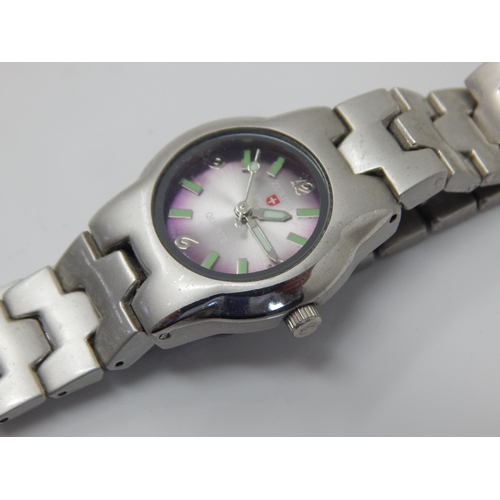 162K - Ladies Zurich Sport Wristwatch on Stainless Steel Bracelet Strap