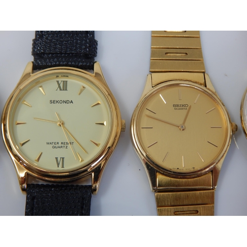 162O - A Quantity of Gentleman's & Ladies Wristwatches (8)