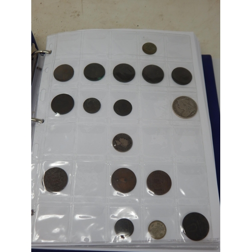 99L - A Coin Album containing a large quantity of British & foreign coinage including silver dating 18th c... 