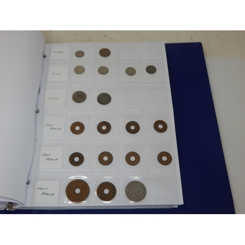 99L - A Coin Album containing a large quantity of British & foreign coinage including silver dating 18th c... 