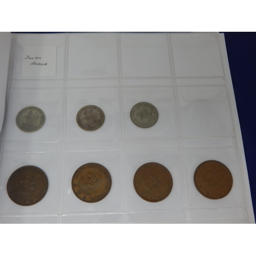 99L - A Coin Album containing a large quantity of British & foreign coinage including silver dating 18th c... 