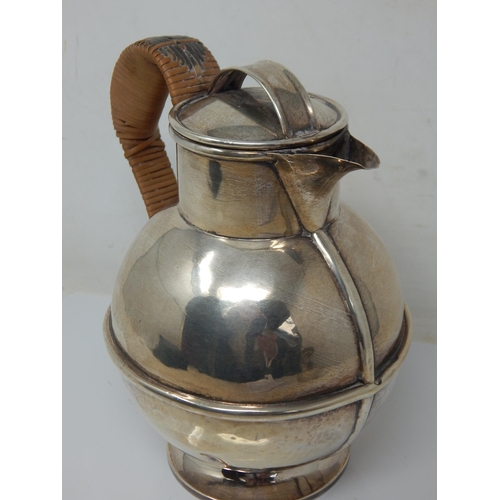 100H - Large Edwardian Silver Jersey Milk Jug: Hallmarked Birmingham 1903 by London Jewellers & Silversmith... 