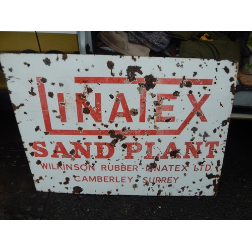 766 - Vintage Enamel Sign 