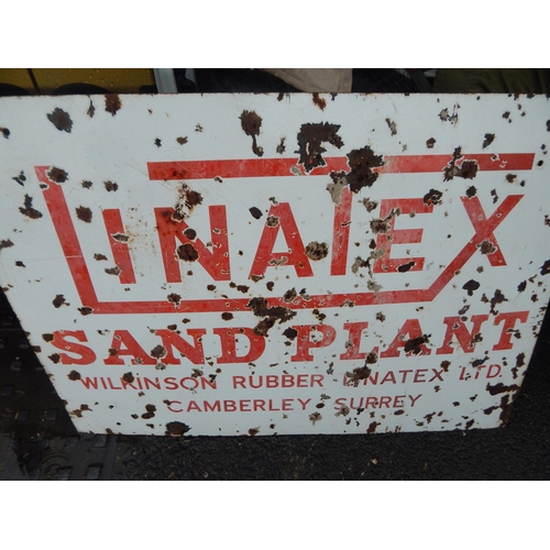 766 - Vintage Enamel Sign 