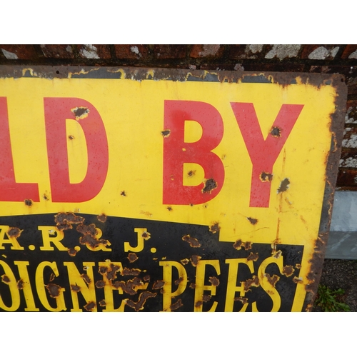 767 - Vintage Enamel Sign 