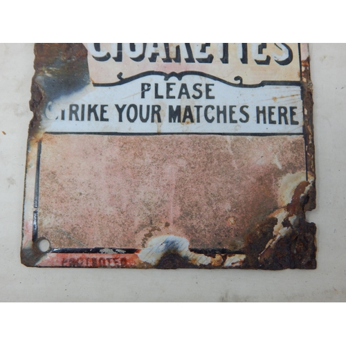 768 - Vintage Enamel Sign 