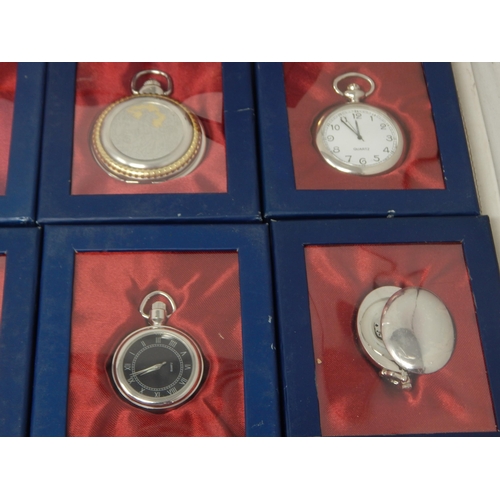 164 - A Large Collection of Modern Pocket Watches in Original Cases of Issue (34)