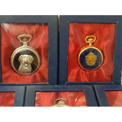 164 - A Large Collection of Modern Pocket Watches in Original Cases of Issue (34)