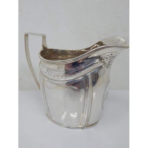 161 - George III Silver Cream Jug: Hallmarked Sheffield 1805 by Thomas Law: Weight 86g