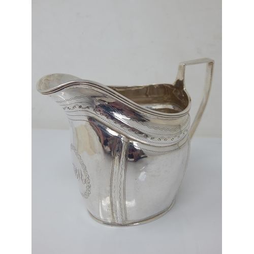 161 - George III Silver Cream Jug: Hallmarked Sheffield 1805 by Thomas Law: Weight 86g