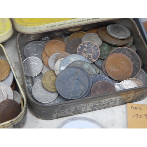 23 - A Quantity of Coins & Banknotes Including Some Silver (lot)