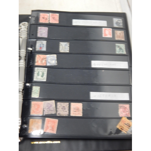 25 - 3 x Stamp Albums in Sleeves Containing a Large Quantity of Commonwealth & World Stamps QV & Later to... 