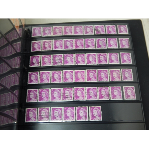 25 - 3 x Stamp Albums in Sleeves Containing a Large Quantity of Commonwealth & World Stamps QV & Later to... 