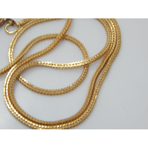 94 - 9ct Gold Chain: Length 42cm: Weight 4.64g